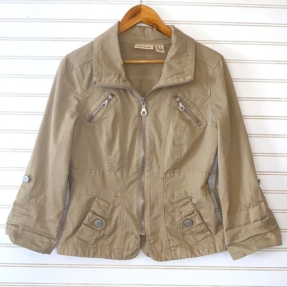 DKNY khaki Jacket Size Small
